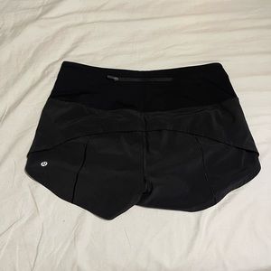 Lululemon speed up shorts high rise